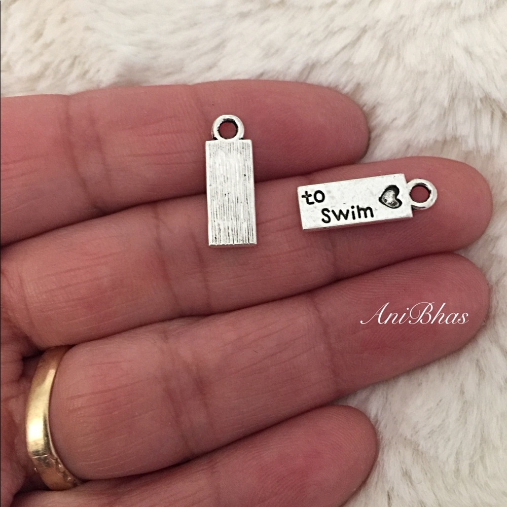 3 Love to Swim Charms